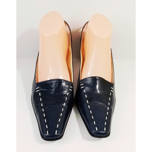 Franco Sarto slingback shoes blue size 9.5M - Picture 2 of 8
